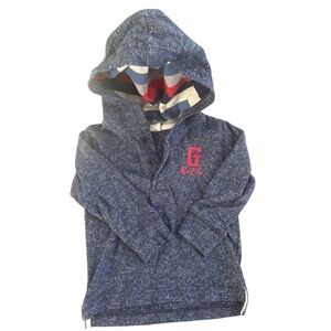 Baby Gap Size 3 Years Boys Long Sleeve Blue Hoodie